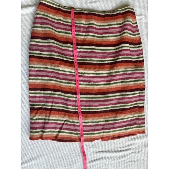 Talbots Skirt Women 6 Linen Modern Career Pencil Skirt - Picture 7 of 8